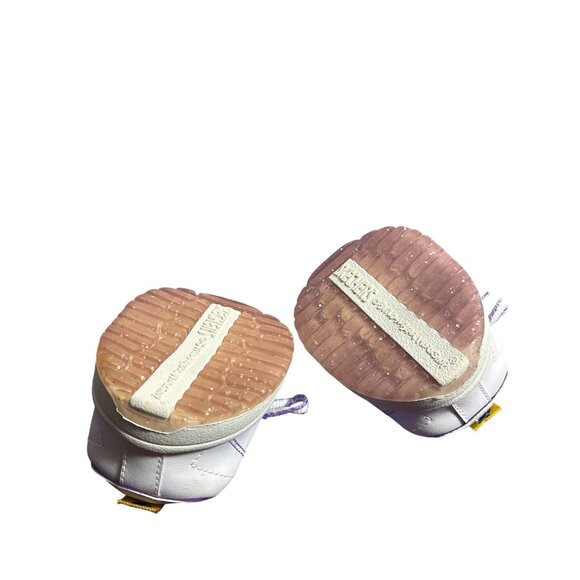 Build-A-Bear Workshop White & Purple Skechers Tennis Shoes Laces & Charm - Picture 5 of 5